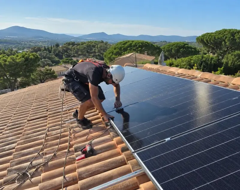Installateur panneaux solaires Saint-André-le-Gaz — pose photovoltaïque sur toiture
