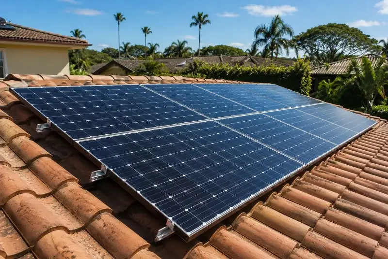Installation de panneaux solaires à Saint-André-le-Gaz